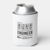 engineer blikjeskoeler (Blikje Voorkant)