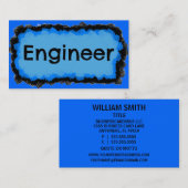 Engineer Blue Cloud Visitekaartje (Voorkant / Achterkant)