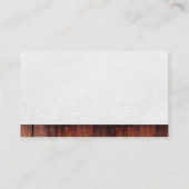 Engineer Blue Prints Tool Equipment | aannemer Visitekaartje (Achterkant)