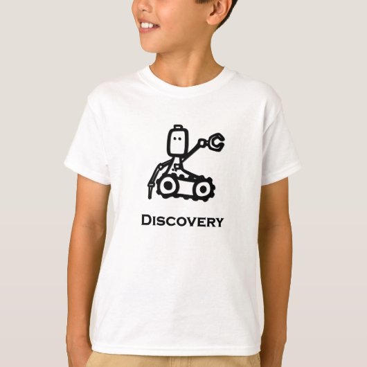 Engineer Bot Discovery T-shirt (Voorkant)