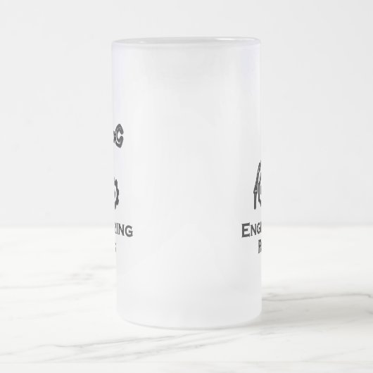 Engineer Bot Engineering Rocks Matglas Bierpul (Center)