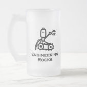 Engineer Bot Engineering Rocks Matglas Bierpul (Links)