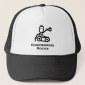 Engineer Bot Engineering Rocks Trucker Pet (Voorkant)