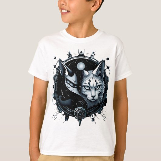 ENGINEER CAT DESIGNT-SHIRT 2 T-SHIRT (Voorkant)