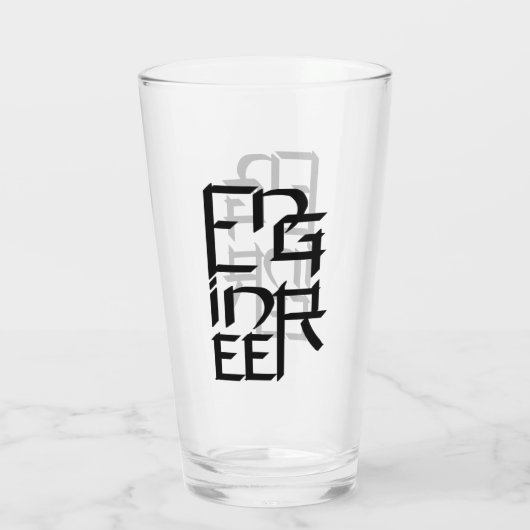 Engineer Character Glas (Achterkant)
