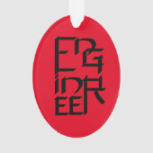 Engineer Character Ornament (achterkant)