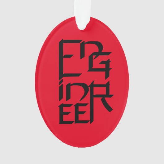 Engineer Character Ornament (achterkant)