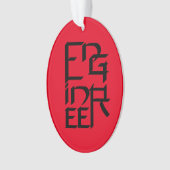 Engineer Character Ornament (voorkant)