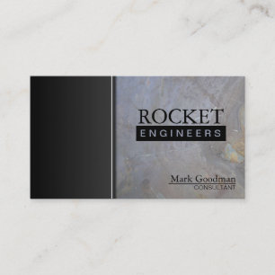 Engineer Consultant Visitekaartje - Rock Texture
