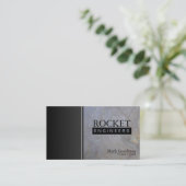 Engineer Consultant Visitekaartje - Rock Texture (Staand voorkant)