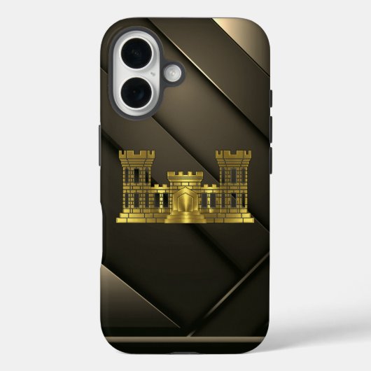 Engineer Corps Case-Mate iPhone Case (Achterkant)