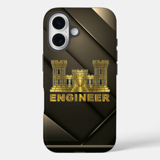 Engineer Corps Case-Mate iPhone Case (Achterkant)