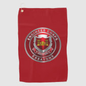 Engineer Corps Golfhanddoek (Voorkant)