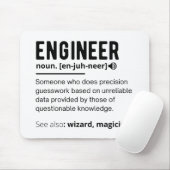 Engineer Definition Engineering Gift Muismat (Met muis)