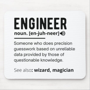 Engineer Definition Engineering Gift Muismat