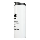 Engineer Definition Engineering Gift Thermosbeker (Geroteerd rechts)