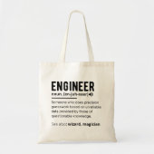 Engineer Definition Engineering Gift Tote Bag (Voorkant)