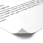 Engineer Definition Funny Engineering Mechanical Poster (Hoek)