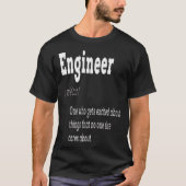 Engineer Definition I is een Engineer T-shirt (Voorkant)