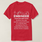 Engineer Definition T-shirt (Design voorkant)