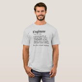Engineer Definition T-shirt (Voorkant volledig)