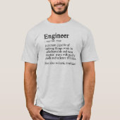 Engineer Definition T-shirt (Voorkant)