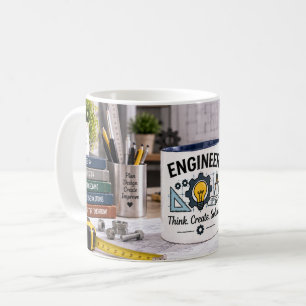 Engineer Denk Creëer Los Mop Koffiemok