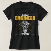 Engineer Electrical Engineering Best Engineer T-shirt (Design voorkant)