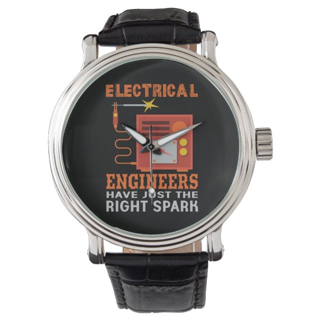 Engineer Electrical Engineers Have Just The Right Horloge (Voorkant)