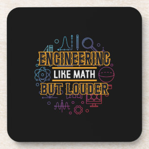 Engineer Engineering als Wiskunde Bier Onderzetter
