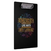 Engineer Engineering als Wiskunde Klembord (Rechts)