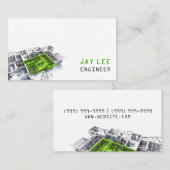 Engineer, Engineering, Architect, Builder Visitekaartje (Voorkant / Achterkant)