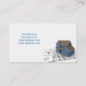 Engineer, Engineering Architect Visitekaartje (Achterkant)