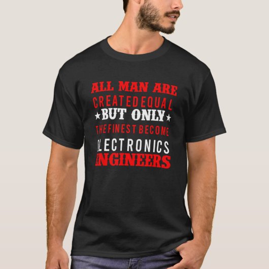 Engineer Engineering Biomedical Electrician Design T-shirt (Voorkant)