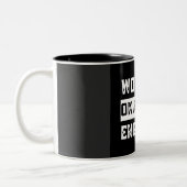 engineer, engineering, okayest, funny, humor tweekleurige koffiemok (Links)