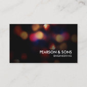 Engineer Engineering Technical Visitekaartje (Voorkant)