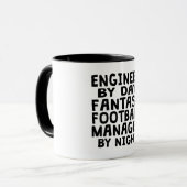 Engineer Fantasy Football Manager Mok (Voorkant links)