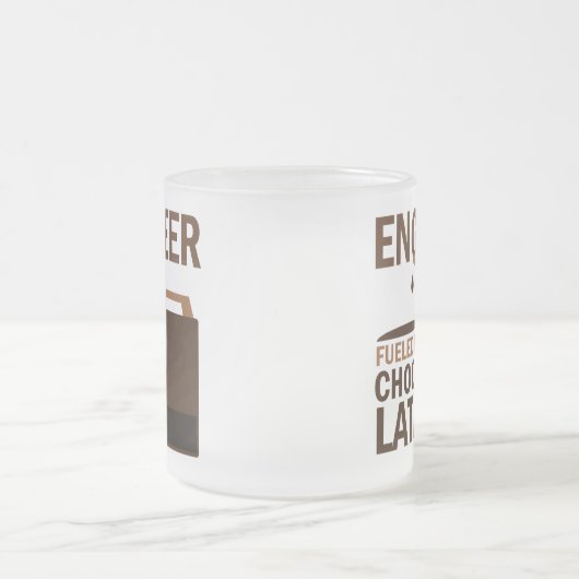 Engineer (Funny) Chocolate Matglas Koffiemok (Center)