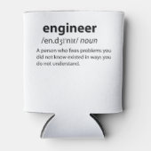 Engineer Funny Dictionary Definition Blikjeskoeler (Voorkant)