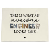 Engineer Funny Geweldige Engineer | Techniek Groot Cadeauzakje (Voorkant)
