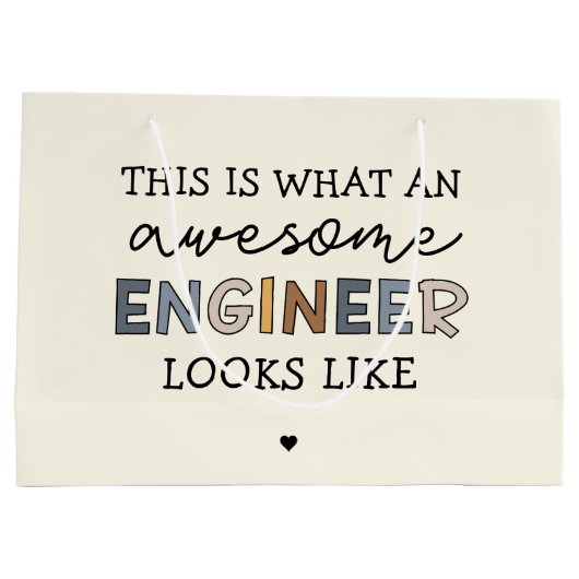 Engineer Funny Geweldige Engineer | Techniek Groot Cadeauzakje (Achterkant)