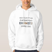 Engineer Funny Geweldige Engineer | Techniek Hoodie (Voorkant)