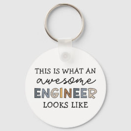 Engineer Funny Geweldige Engineer | Techniek Sleutelhanger