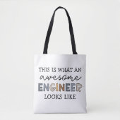 Engineer Funny Geweldige Engineer | Techniek Tote Bag (Voorkant)