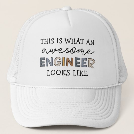 Engineer Funny Geweldige Engineer | Techniek Trucker Pet (Voorkant)