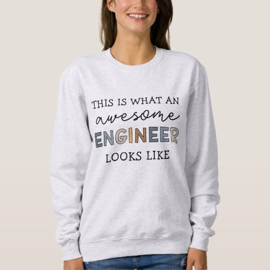 Engineer Funny Geweldige Engineer | Techniek Trui (Voorkant)