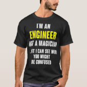 Engineer Funny Gift geen tovenaar Premium _8 T-shirt (Voorkant)
