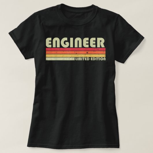 Engineer Funny Mechanical Civil Engineering Wizard T-shirt (Design voorkant)