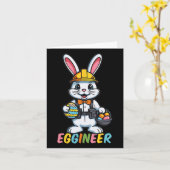 Engineer Funny Paasdag Mannen Vrouwen Pasen Kaart (Gele Bloem)