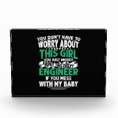 Engineer Girl Engineer Fotoblokken (Voorkant)